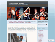 Tablet Screenshot of countryconcertchronicles.com